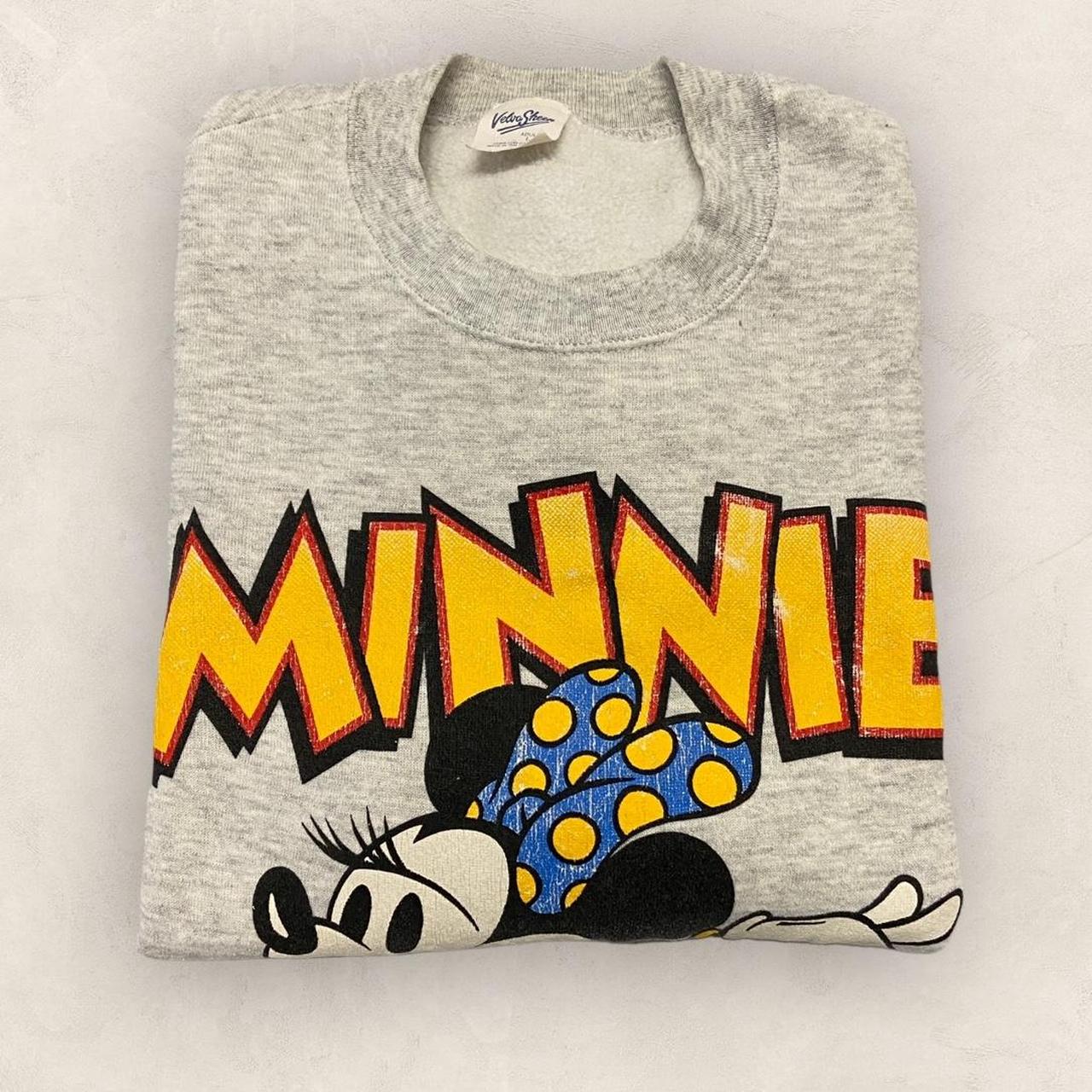 Vintage 90s USA Minnie Mouse Disney cartoon promotional graphic sweatshirt