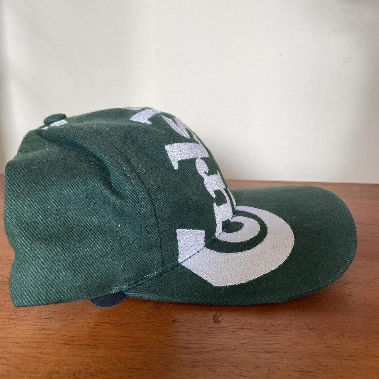 Vintage 90s official Carlsberg beer promotional football cap