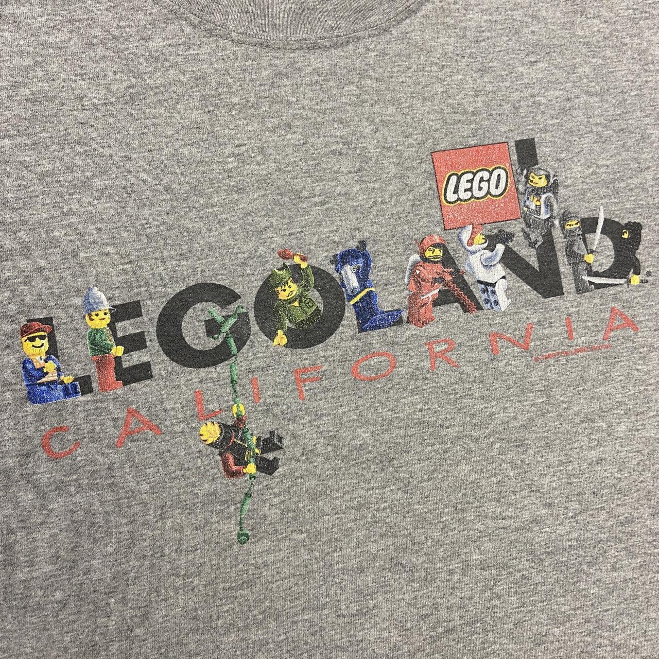 Vintage 90s USA Legoland California theme park promotional graphic t-shirt