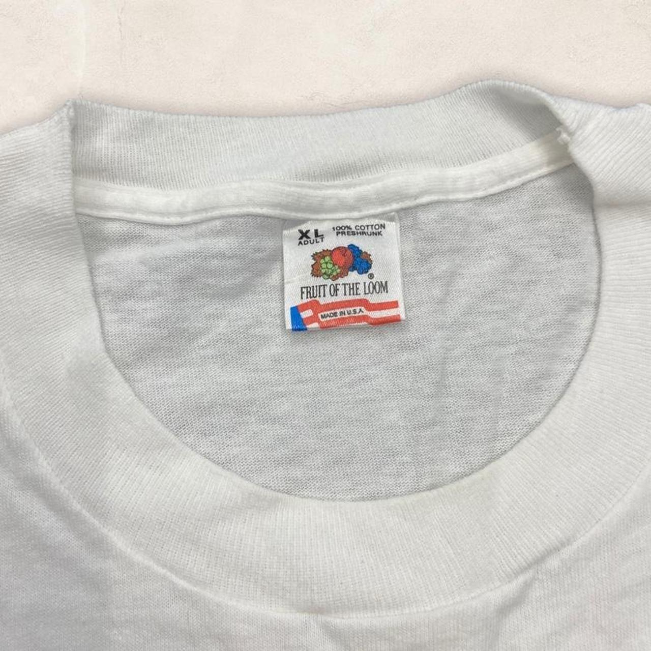 Vintage 90s USA Washington DC emblem graphic white t-shirt