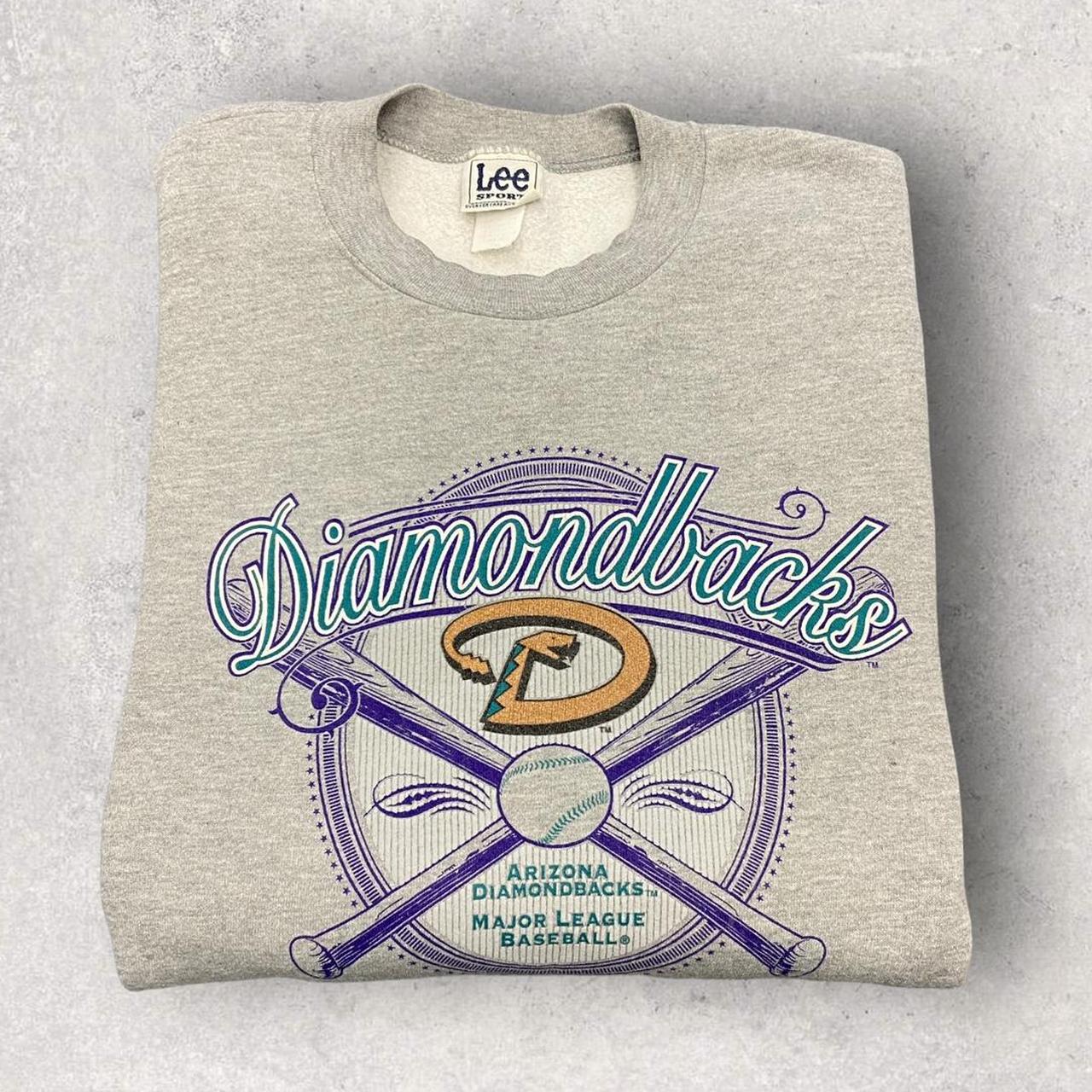 Vintage 2000s Y2K Arizona Diamondbacks MLB Major League Baseball promotional graphic sweatshirt