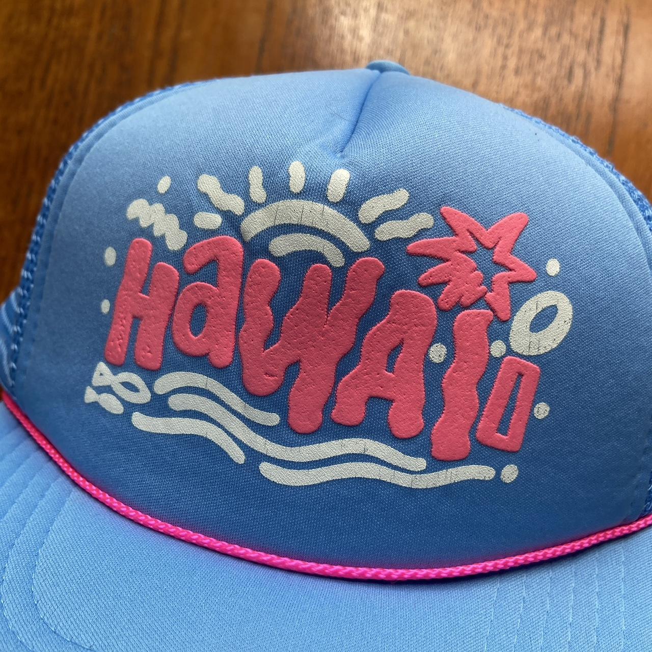 Vintage 90s USA Hawaii tourist souvenir promotional graphic cap