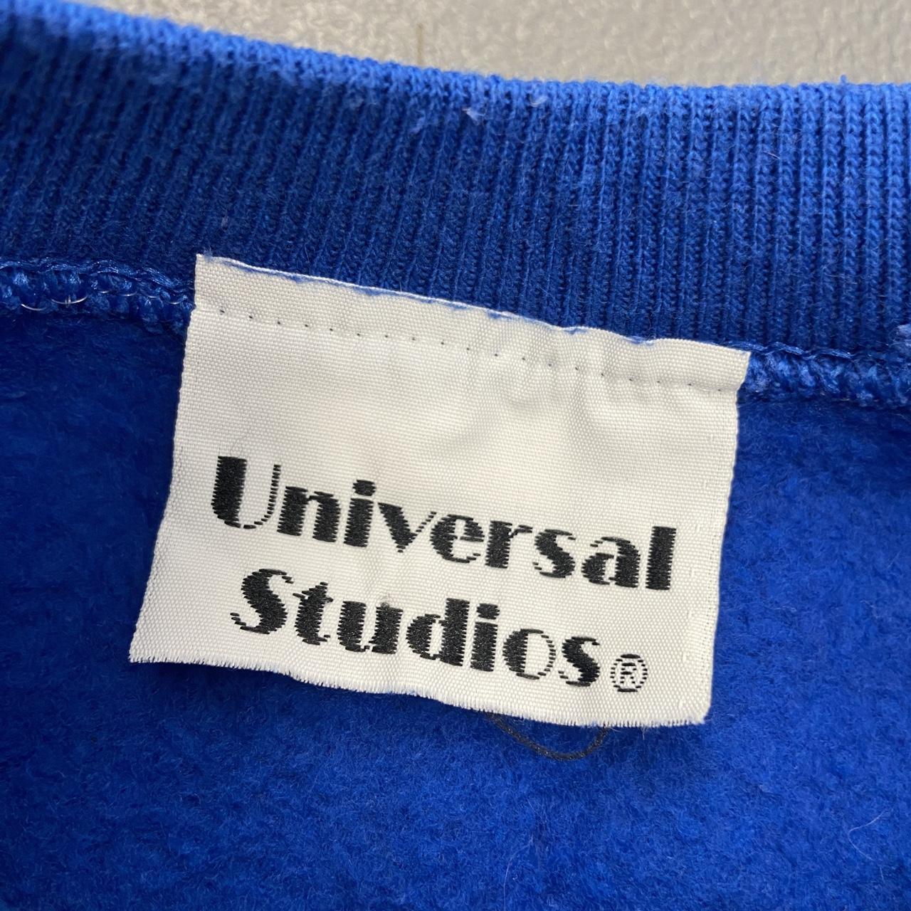 Vintage 80s USA Universal Studios Hollywood Los Angeles California promotional graphic sweatshirt