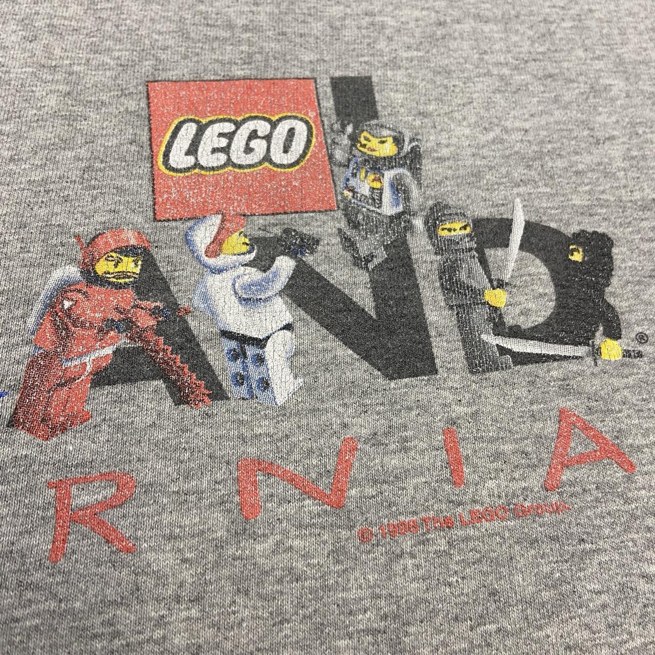 Vintage 90s USA Legoland California theme park promotional graphic t-shirt