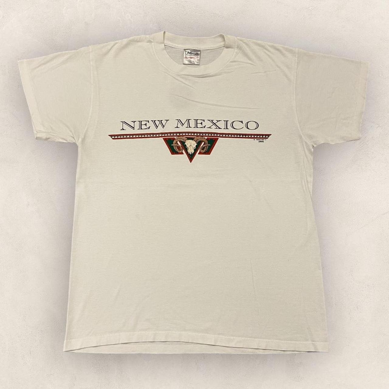 Vintage 90s USA New Mexico tourist souvenir promotional graphic t-shirt