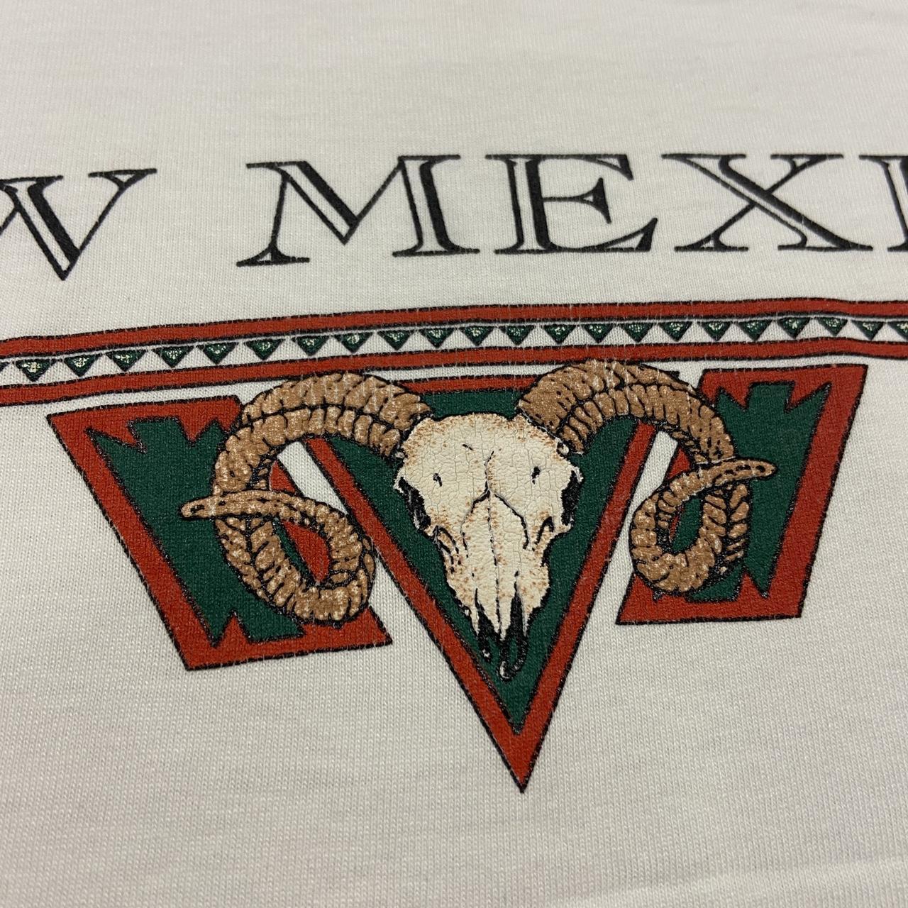 Vintage 90s USA New Mexico tourist souvenir promotional graphic t-shirt