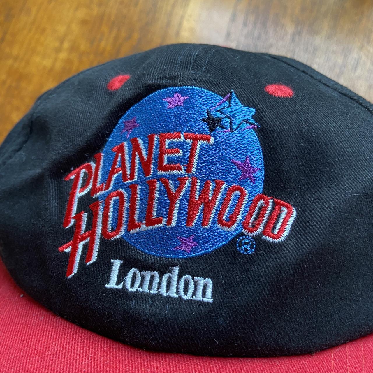 Vintage 90s UK Planet Hollywood London black cap