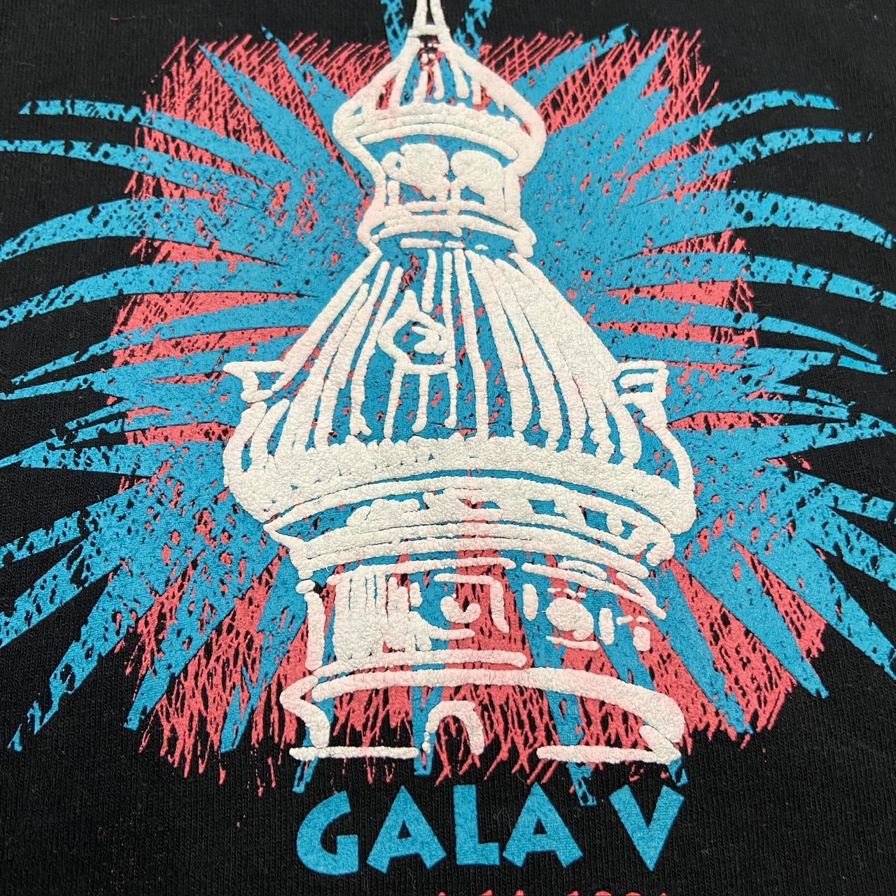 Vintage 90s USA Gala V festival Tampa Bay Florida promotional graphic t-shirt