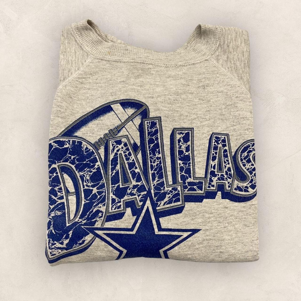 Vintage 90s USA Dallas Cowboys NFL American Football promotional graphic sweatshirt