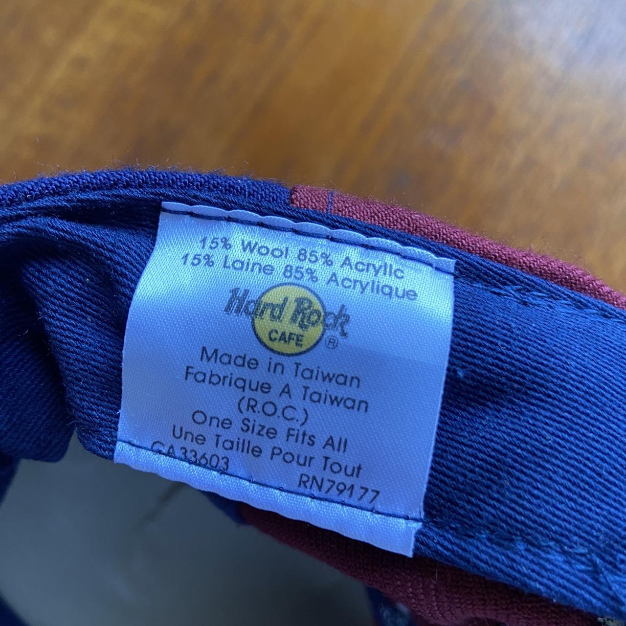 Vintage 90s Canada Hard Rock Cafe Niagara Fall  save the planet promotional graphic cap