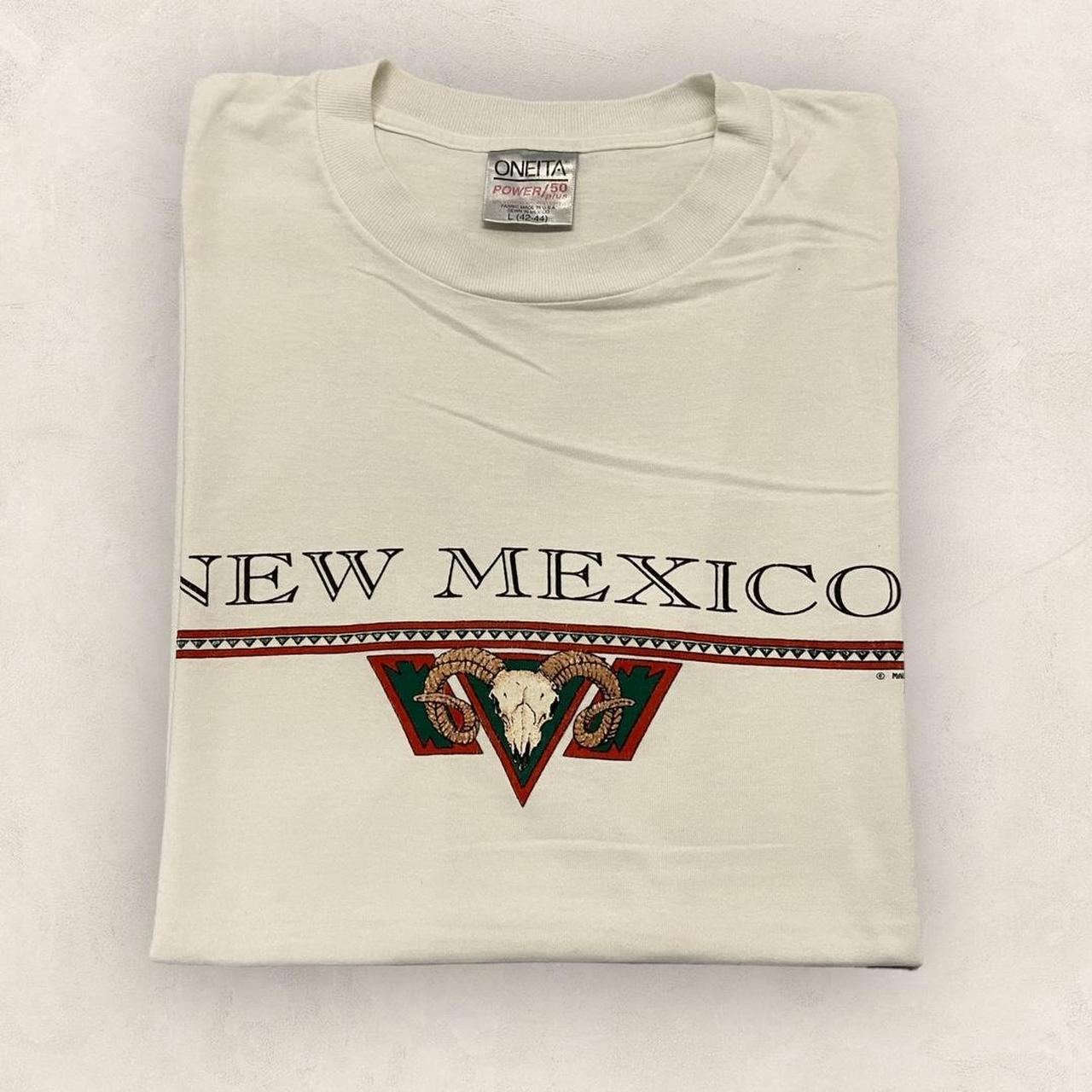 Vintage 90s USA New Mexico tourist souvenir promotional graphic t-shirt