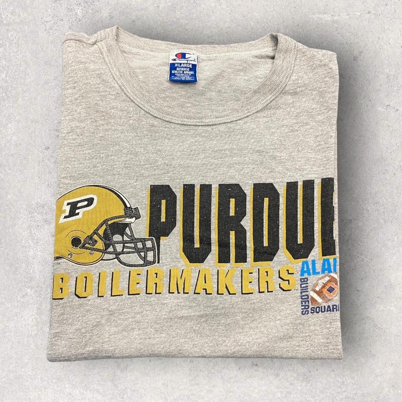 Vintage 90s USA Purdue Boilermakers Alamo bowl college American football Indiana graphic t-shirt