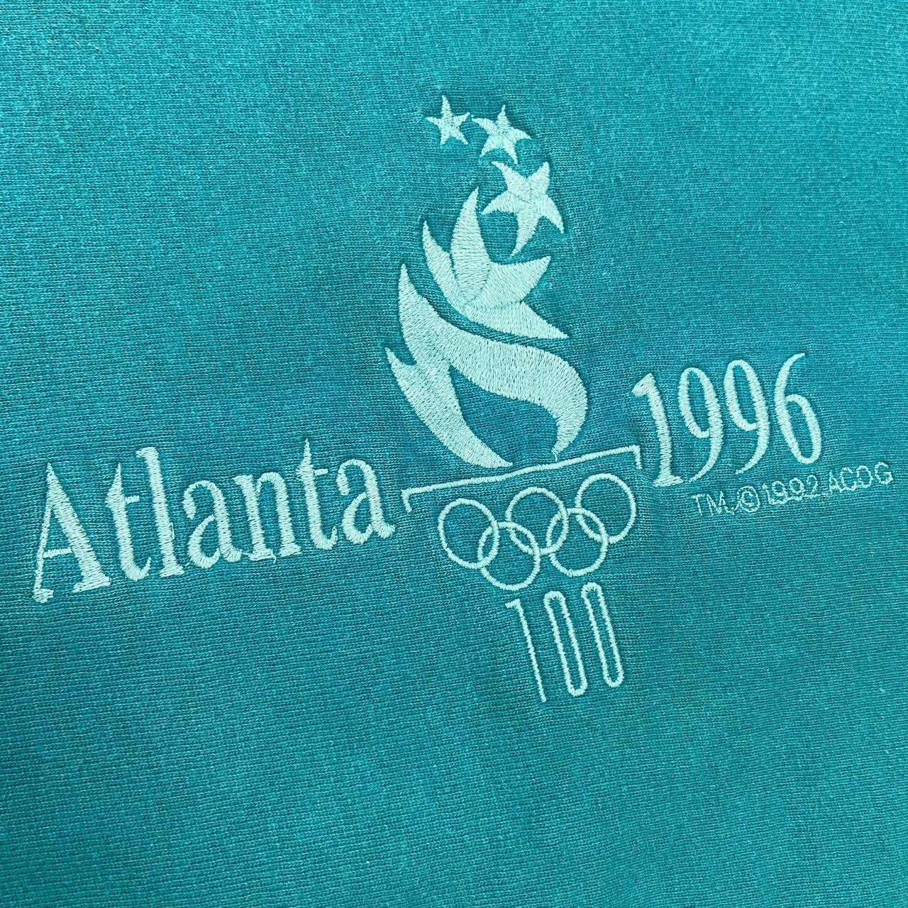 Vintage 90s USA Atlanta Olympics summer games athletics promotional graphic sweatshirt