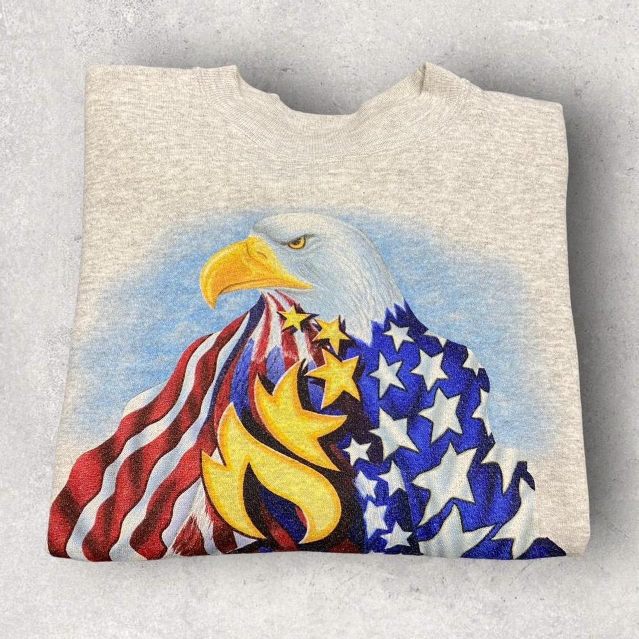 Vintage 90s USA Atlanta Olympics 96 summer games American eagle promotional graphic sweatshirt