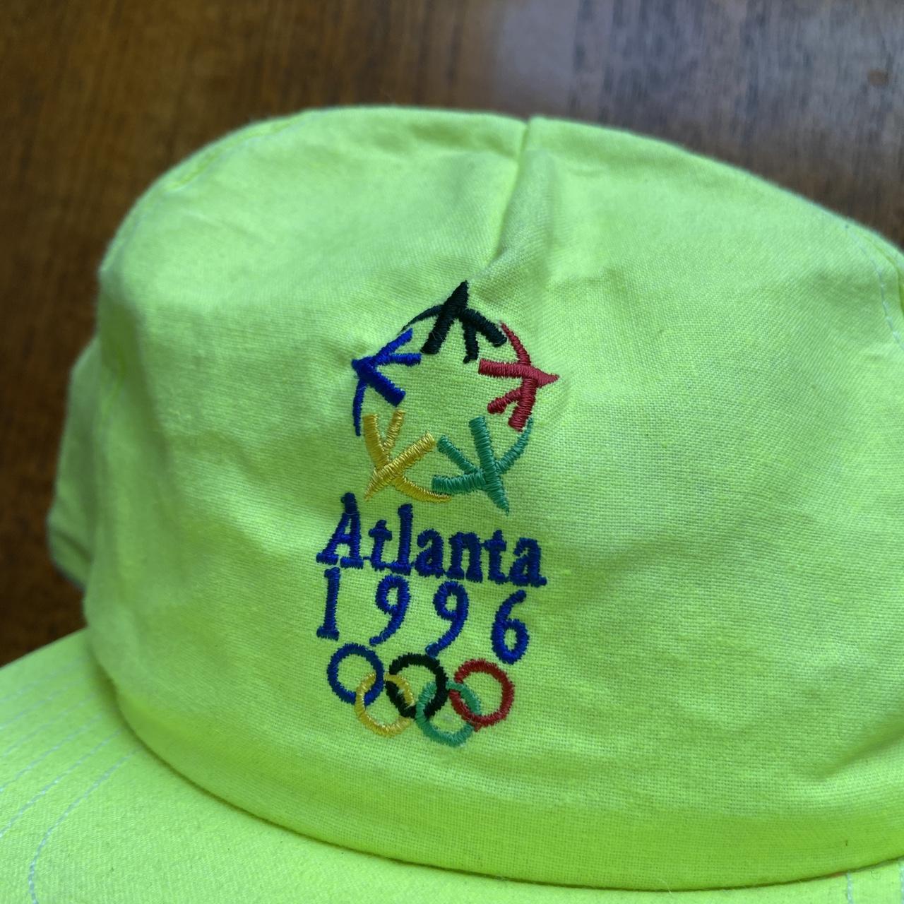 Vintage 90s USA Atlanta Olympics summer games 1996 promotional cap