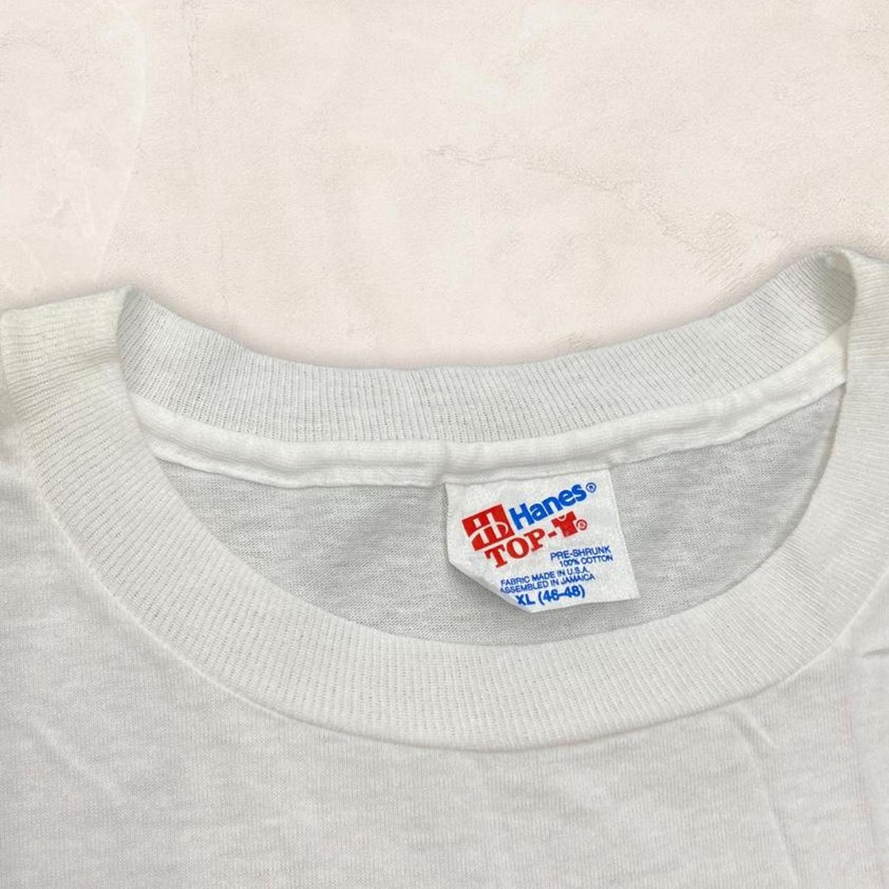 Vintage 90s USA World Cup 94 tappaz snacks graphic white t-shirt