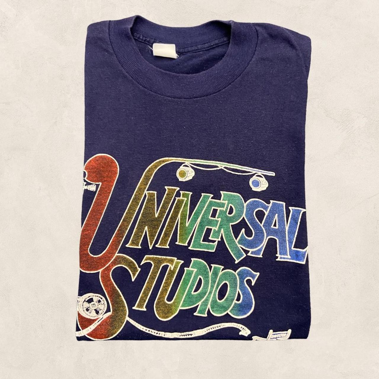 Vintage 90s USA universal studios Hollywood california theme park promotional graphic t-shirt