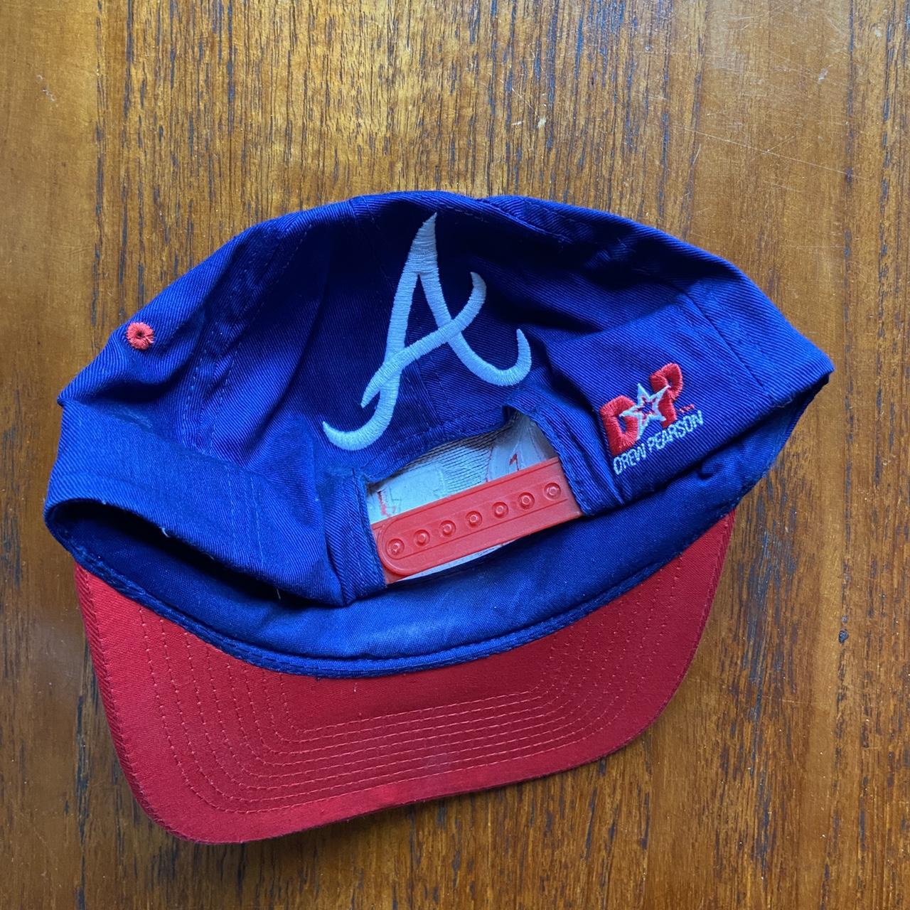 Vintage 90s baseball USA MLB Atlanta Braves Georgia promotional graphic cap