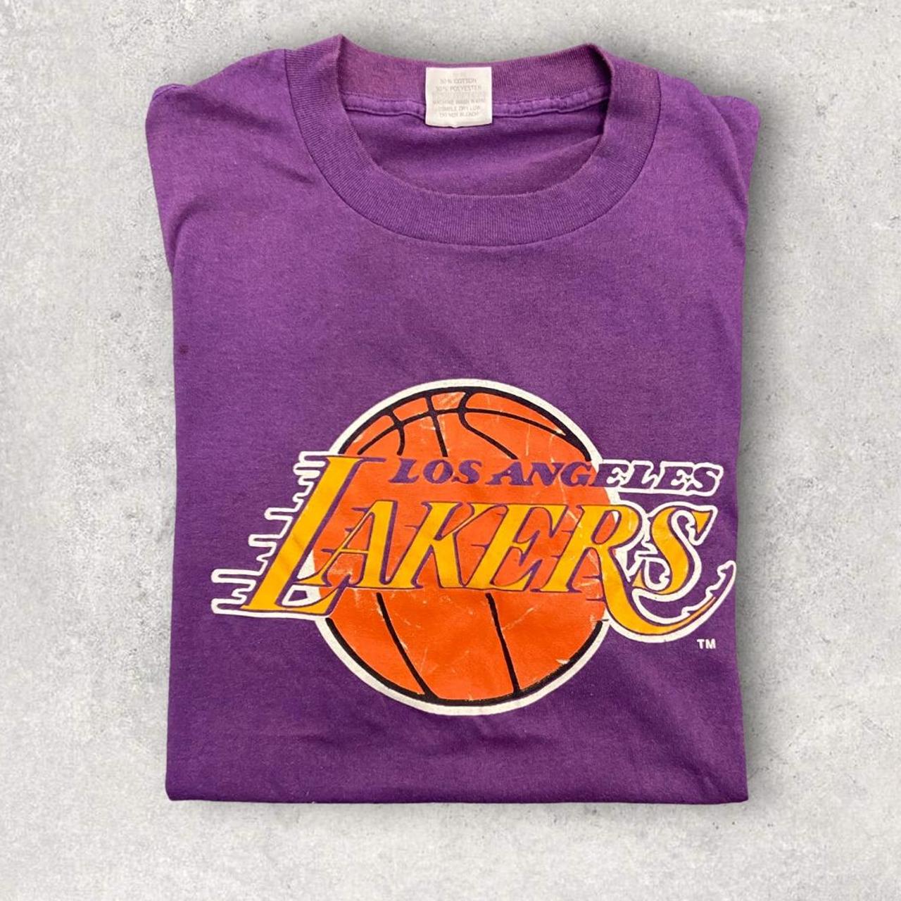 Vintage 90s USA Los Angeles LA Lakers nba basketball graphic t-shirt