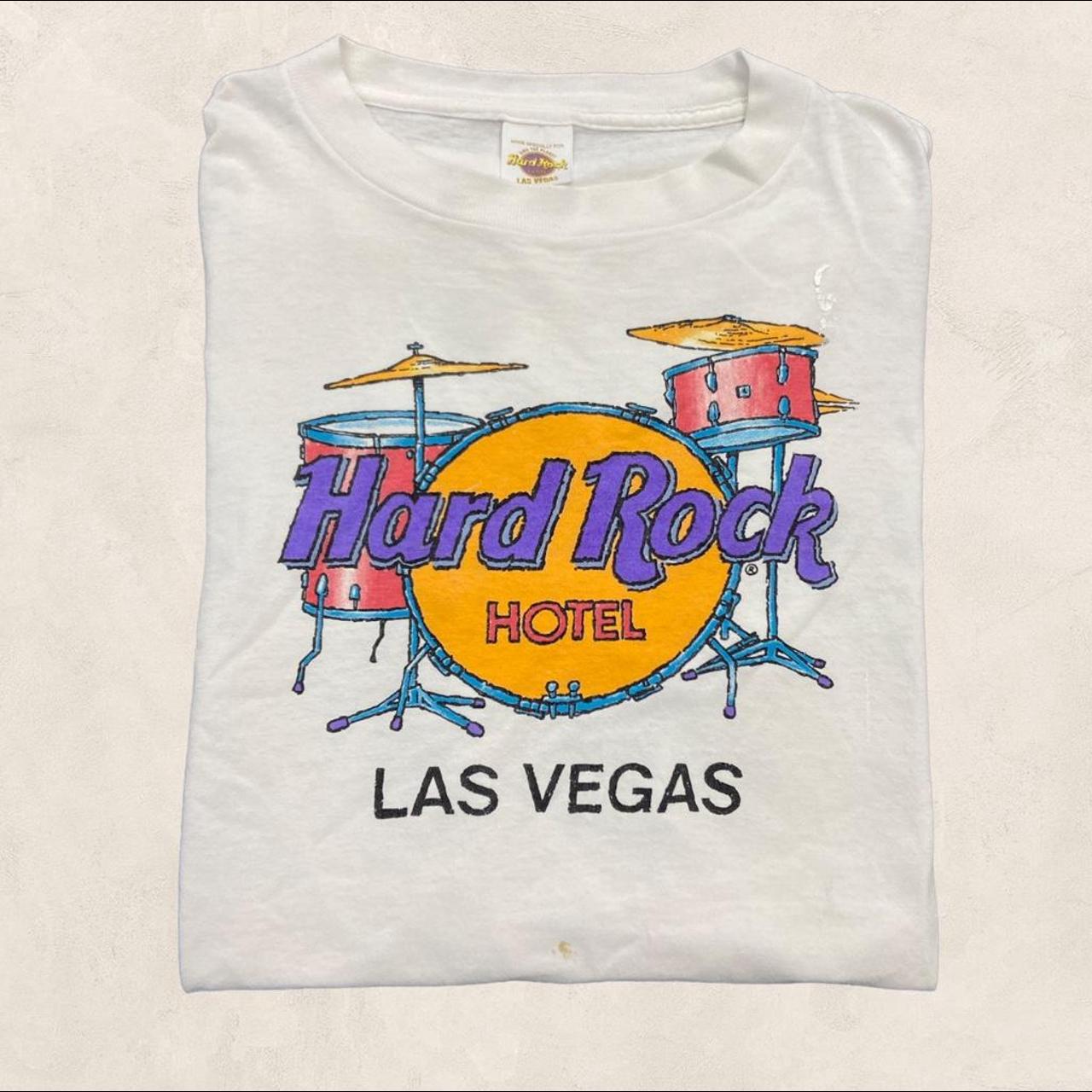 Vintage 90s USA Hard Rock hotel Las Vegas graphic t-shirt