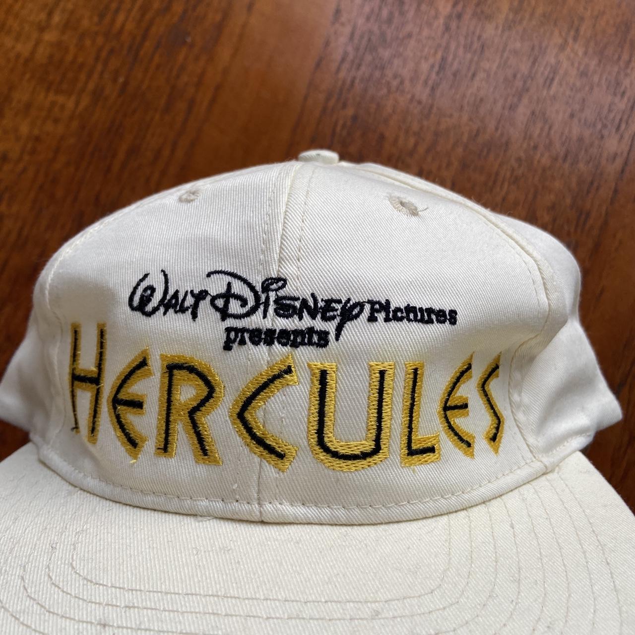 Vintage 90s USA Hercules movie/film memorabilia Walt Disney promotional graphic cap