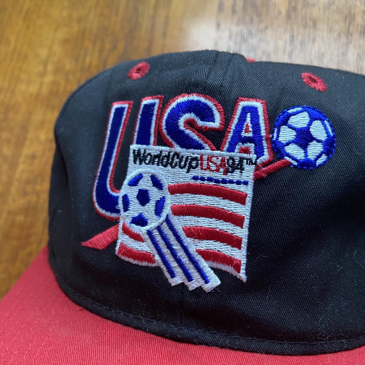 Vintage 90s USA World Cup 94 football tournament promotional embroidered cap