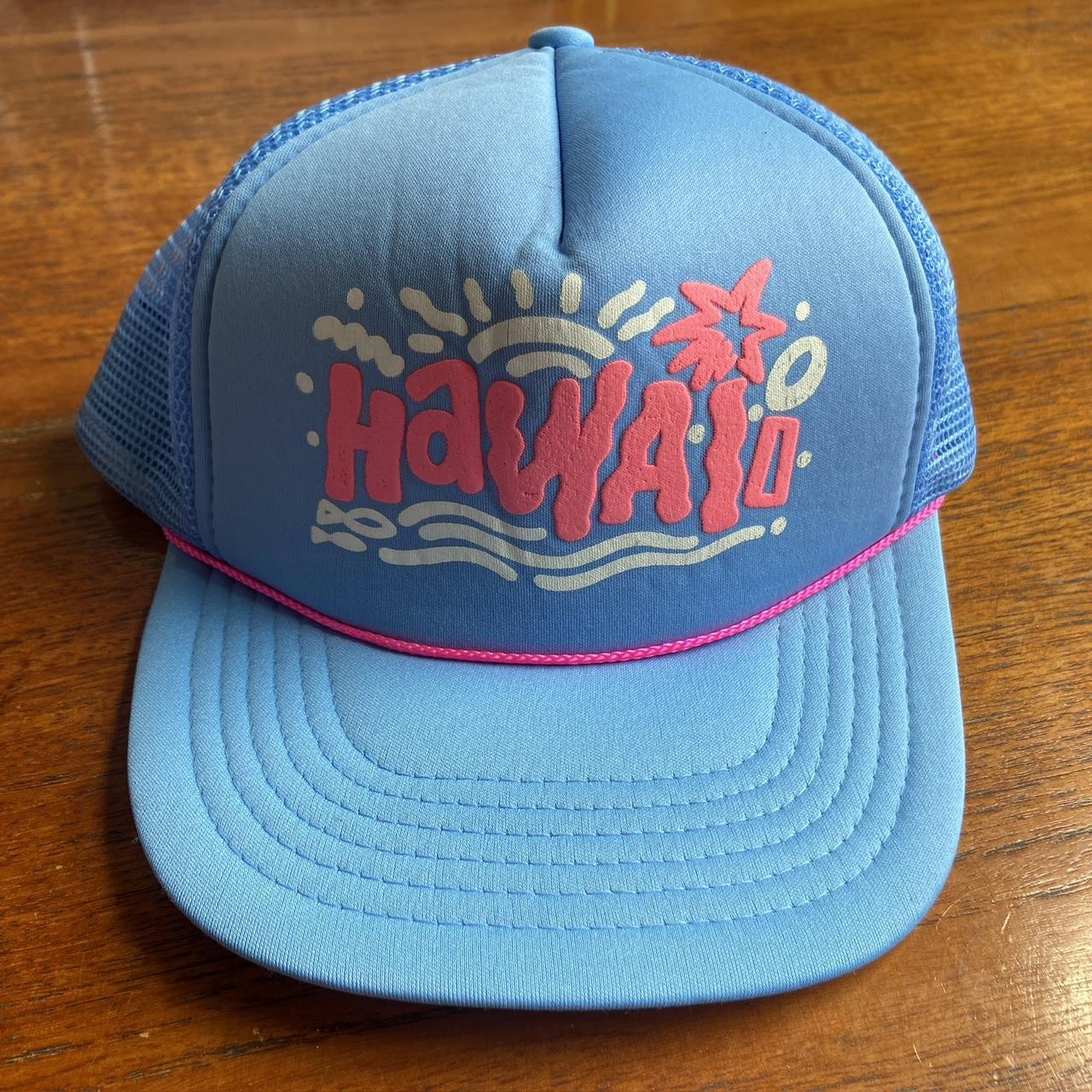 Vintage 90s USA Hawaii tourist souvenir promotional graphic cap