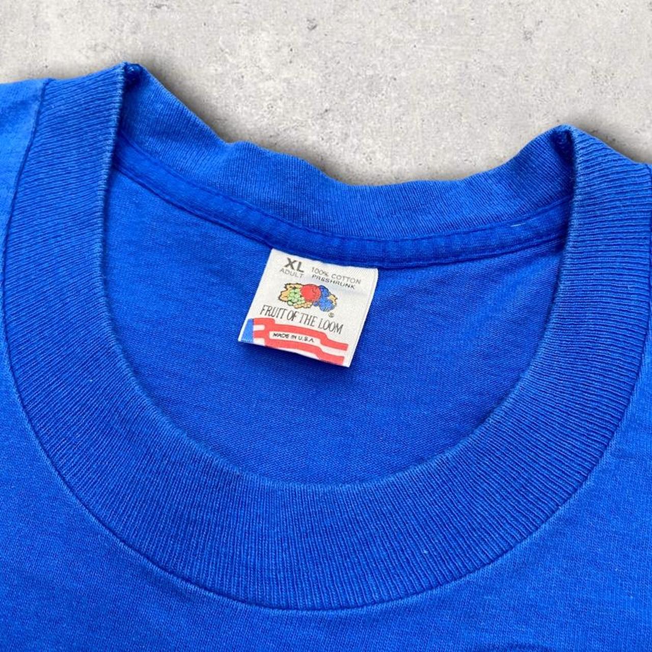 Vintage 90s USA Southwest Airlines graphic blue t-shirt