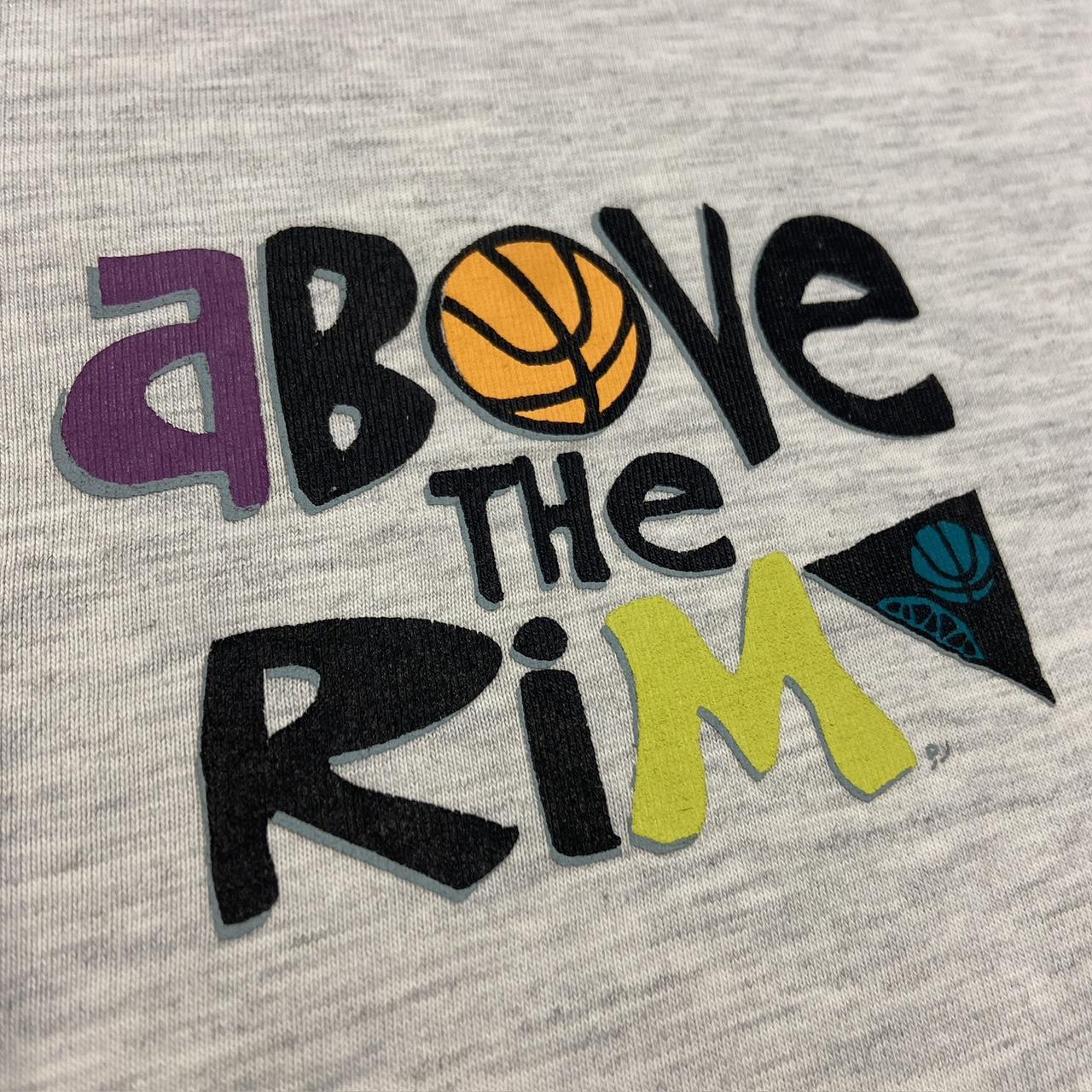 Vintage 90s USA Reebok above the rim basketball promotional graphic t-shirt