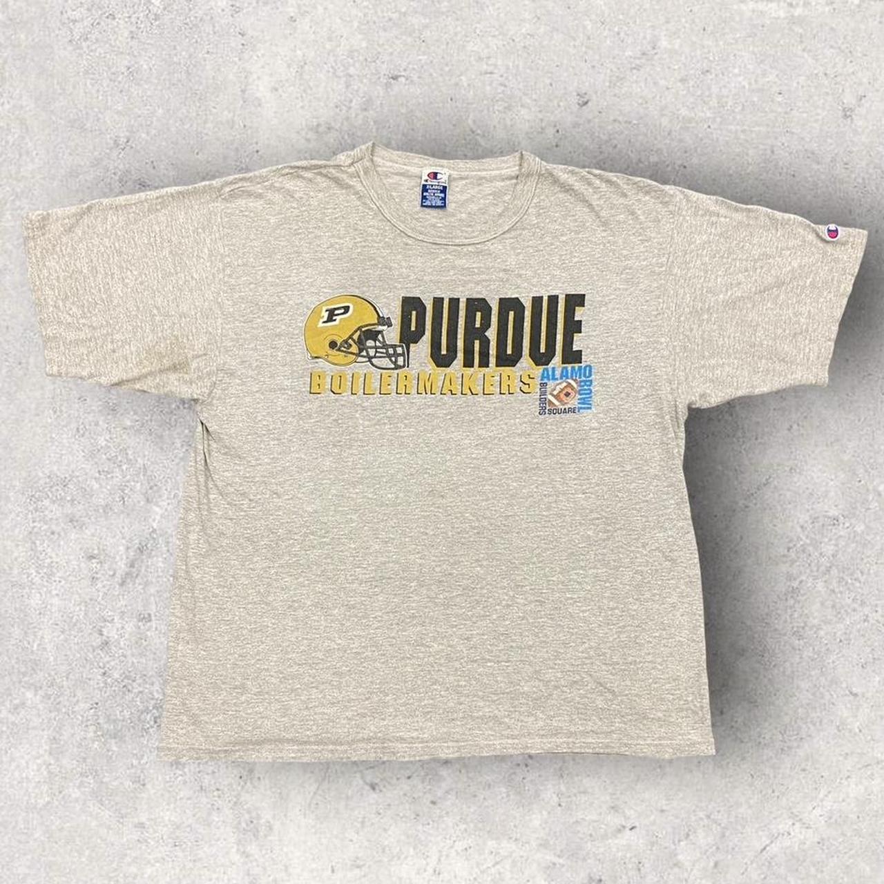 Vintage 90s USA Purdue Boilermakers Alamo bowl college American football Indiana graphic t-shirt