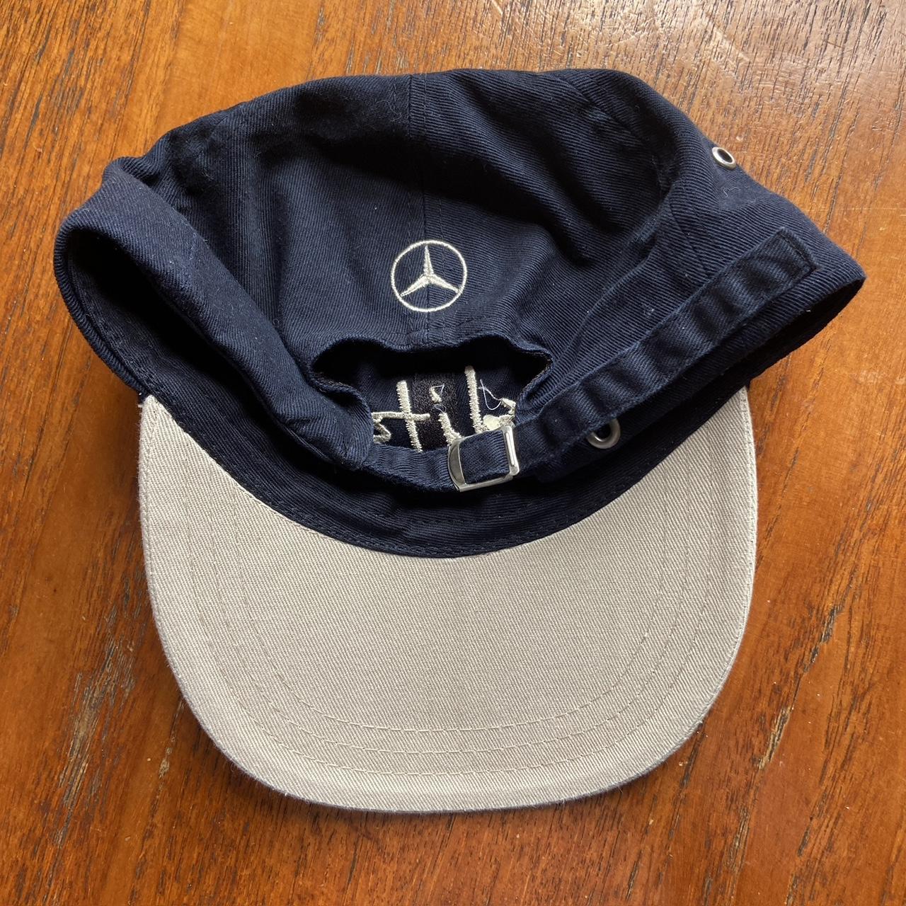 Vintage 90s USA Elite Mercedes Benz car automobile promotional graphic cap