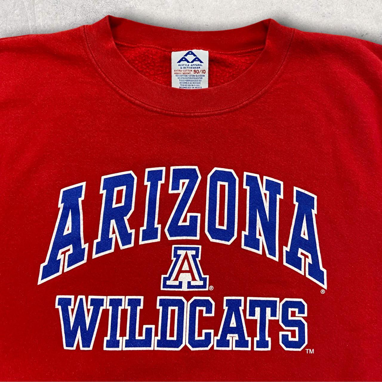 Arizona Wildcats vintage 90s red sweatshirt