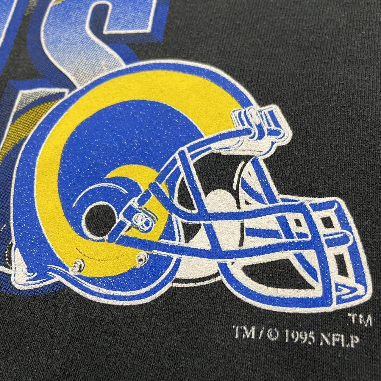 Vintage 90s USA St Louis Rams NFL American Football promotional graphic sweatshirt