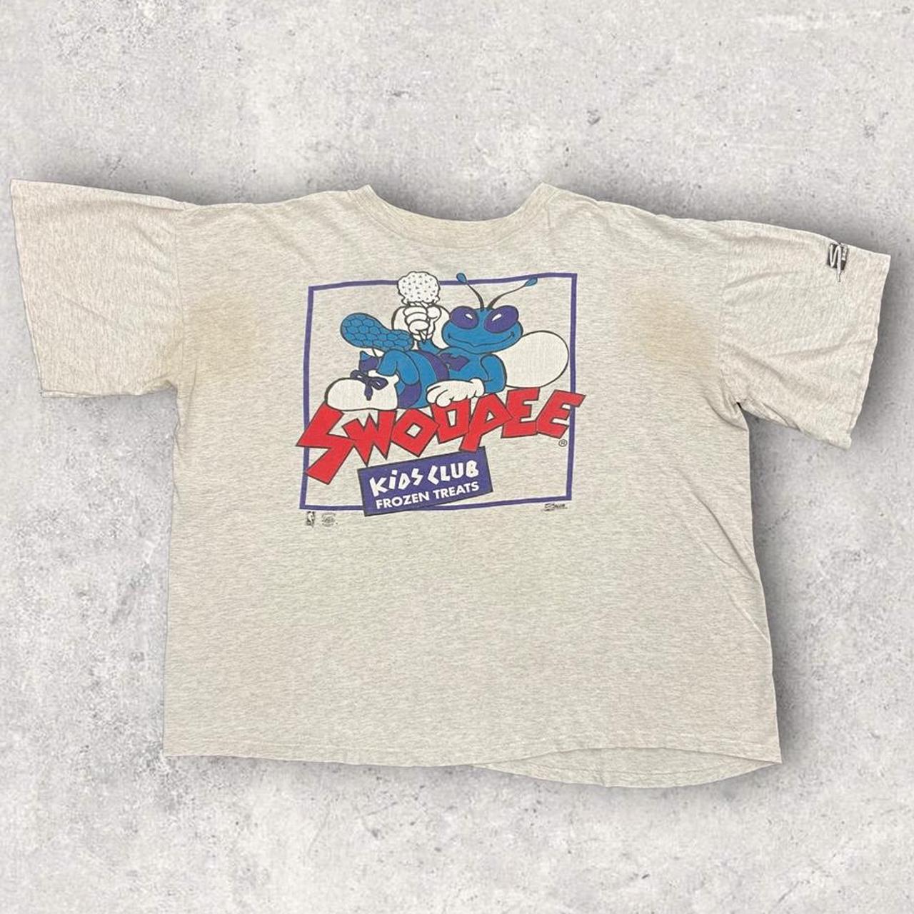 Vintage 90s USA Charlotte hornets swoopee mascot NBA basketball graphic t-shirt