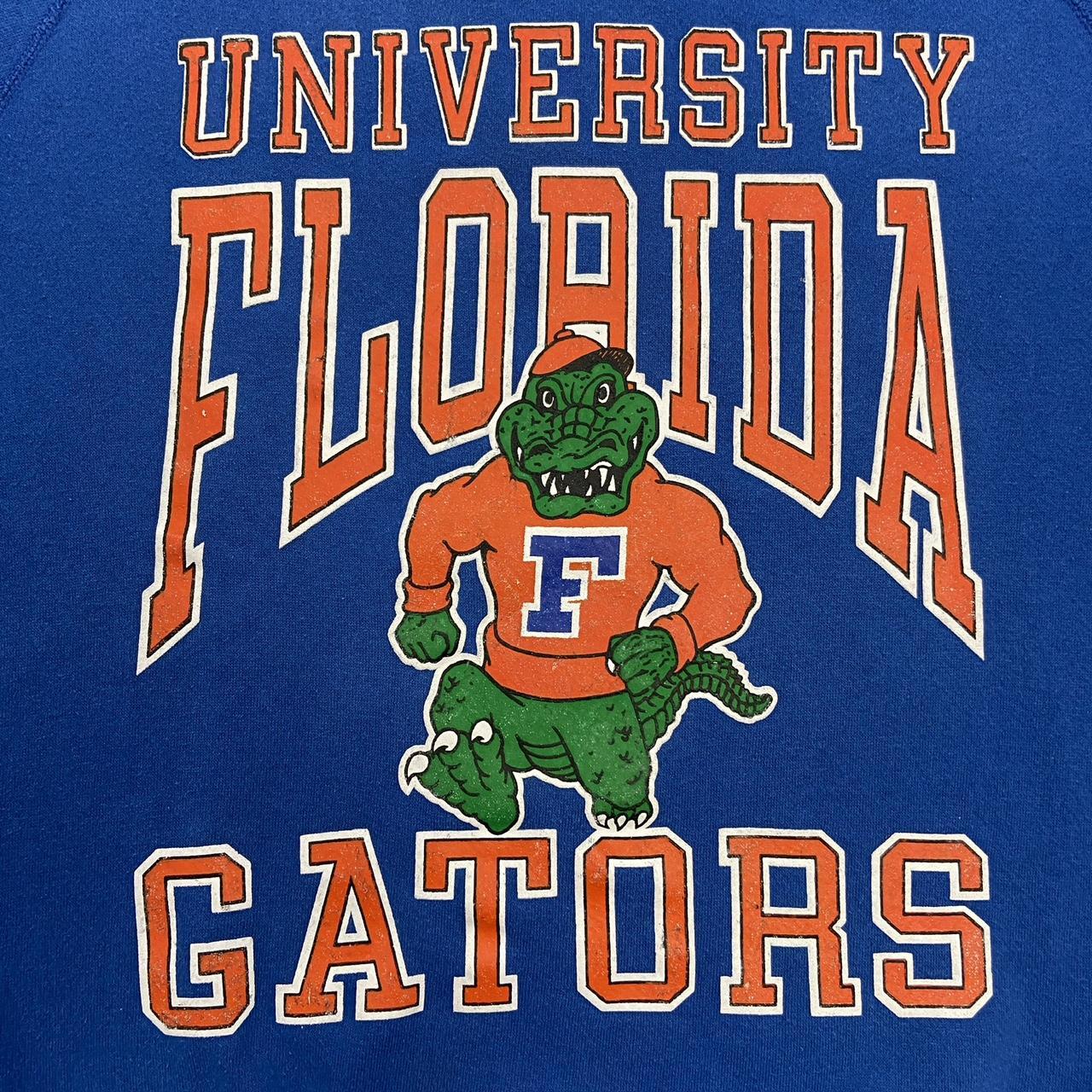 Vintage 90a USA university of Florida Gators varsity promotional graphic sweatshirt