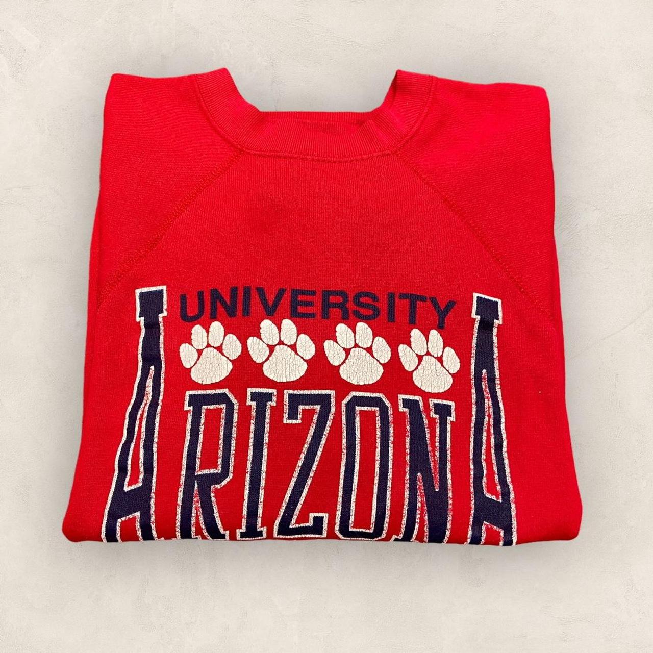 Vintage 90s USA University of Arizona wildcats promotional graphic sweatshirt