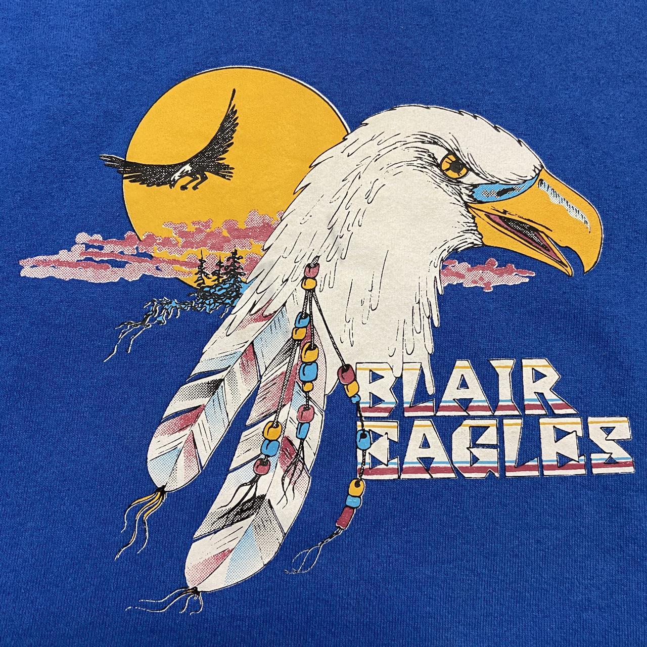 Blair Eagles vintage 90s blue sweatshirt