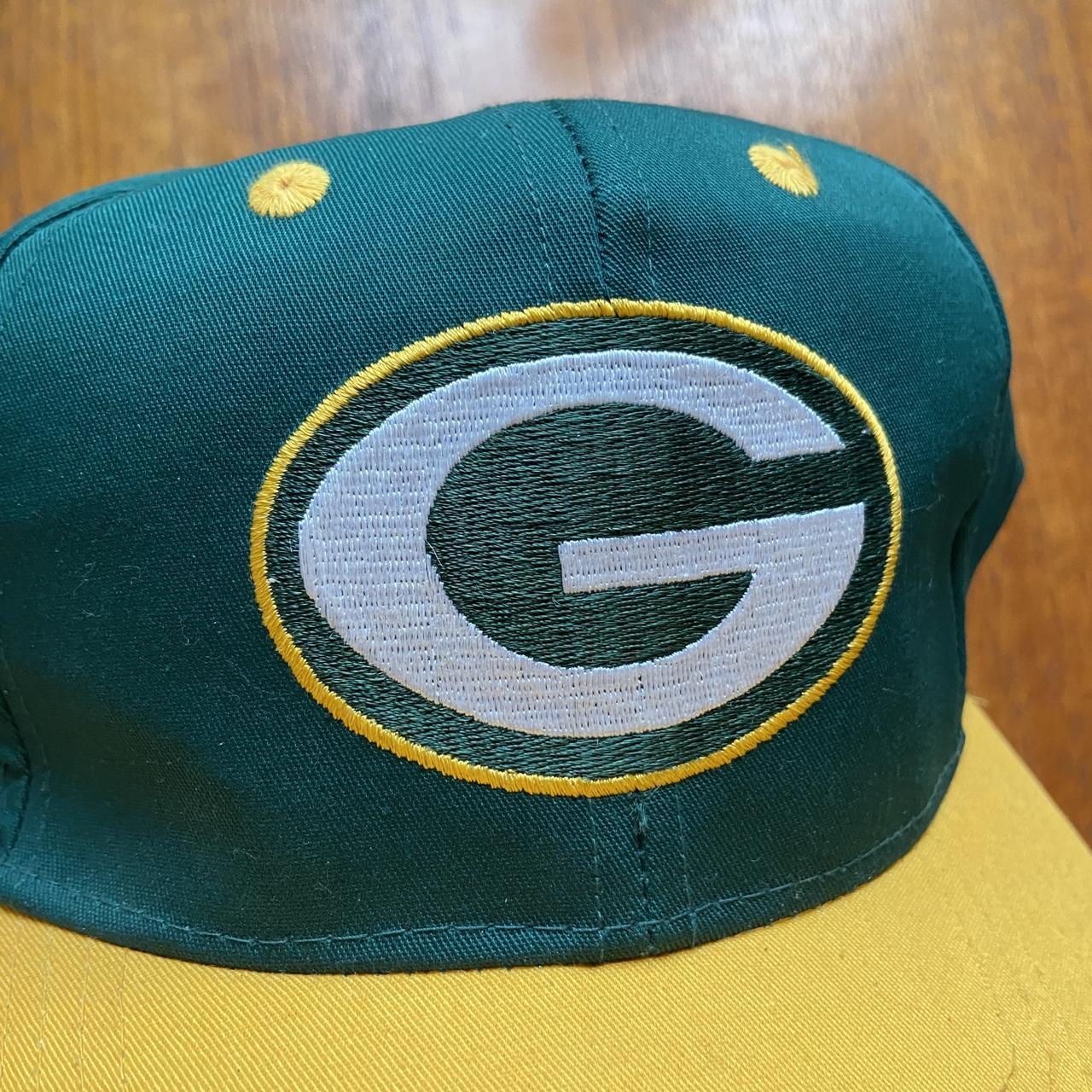 Vintage 90s USA Green Bay Packers NFL American Football embroidered graphic cap