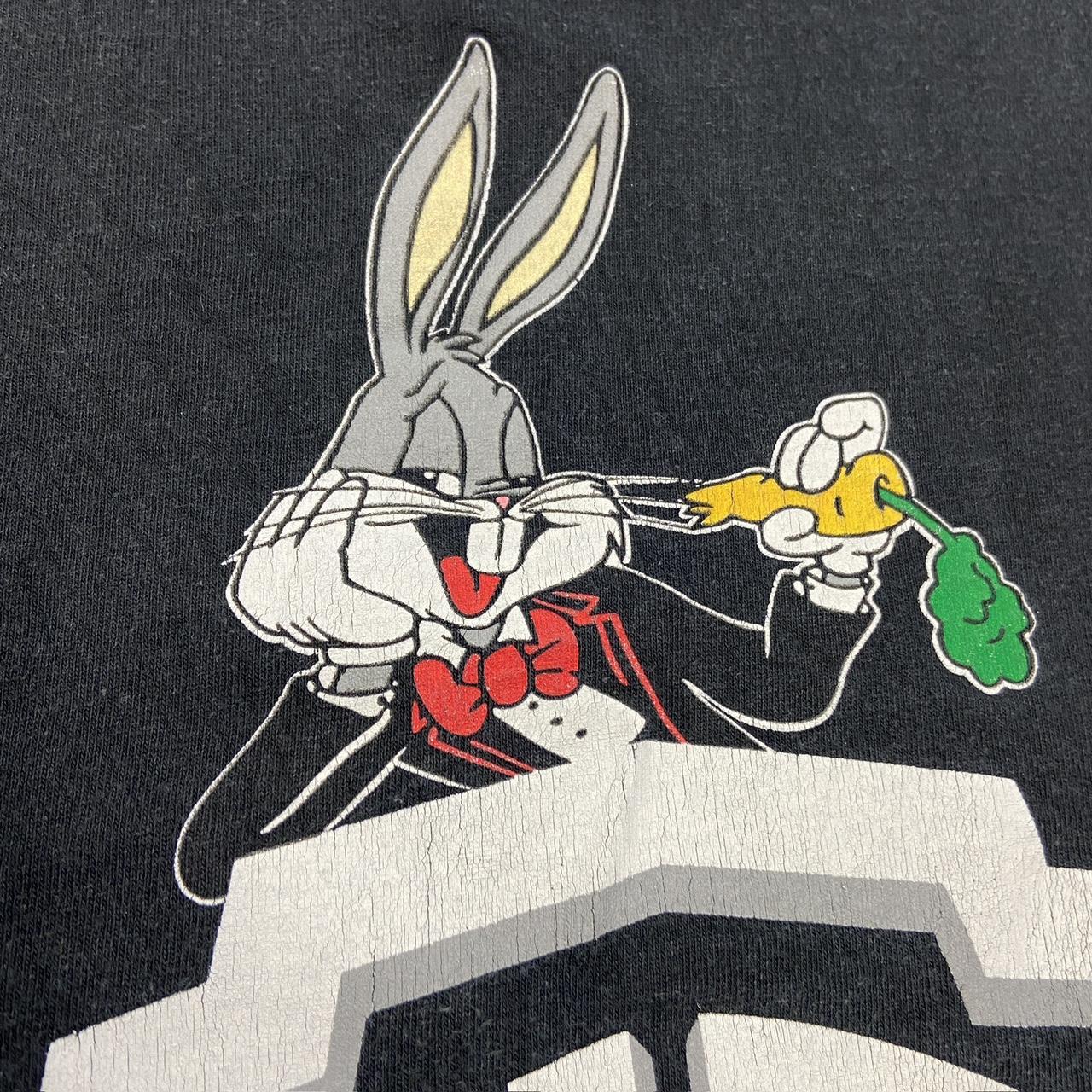 Vintage 90s USA Warner Brothers Hollywood California bugs bunny cartoon promotional graphic t-shirt