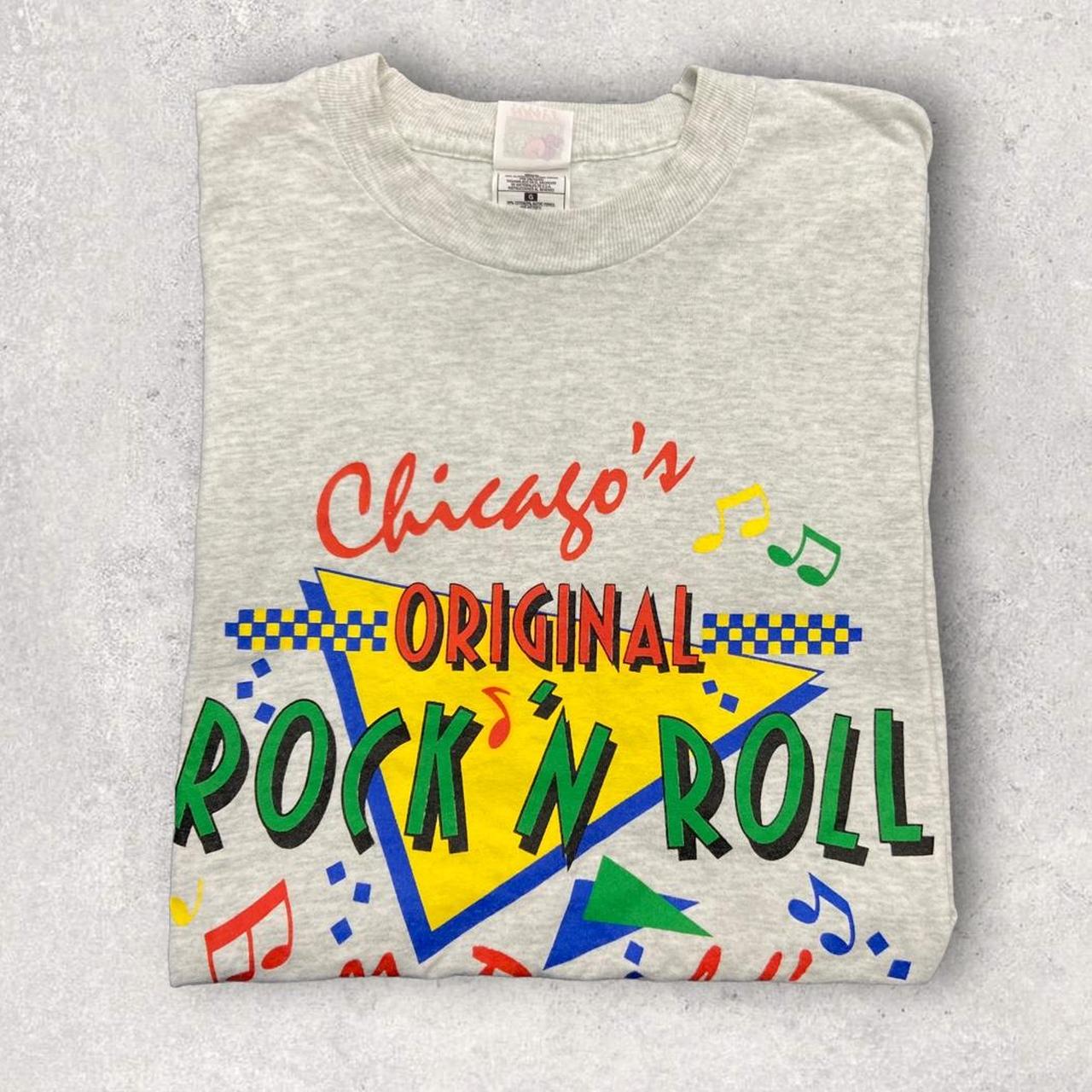 Vintage 90s USA Chicago’s rock & roll McDonald’s graphic t-shirt