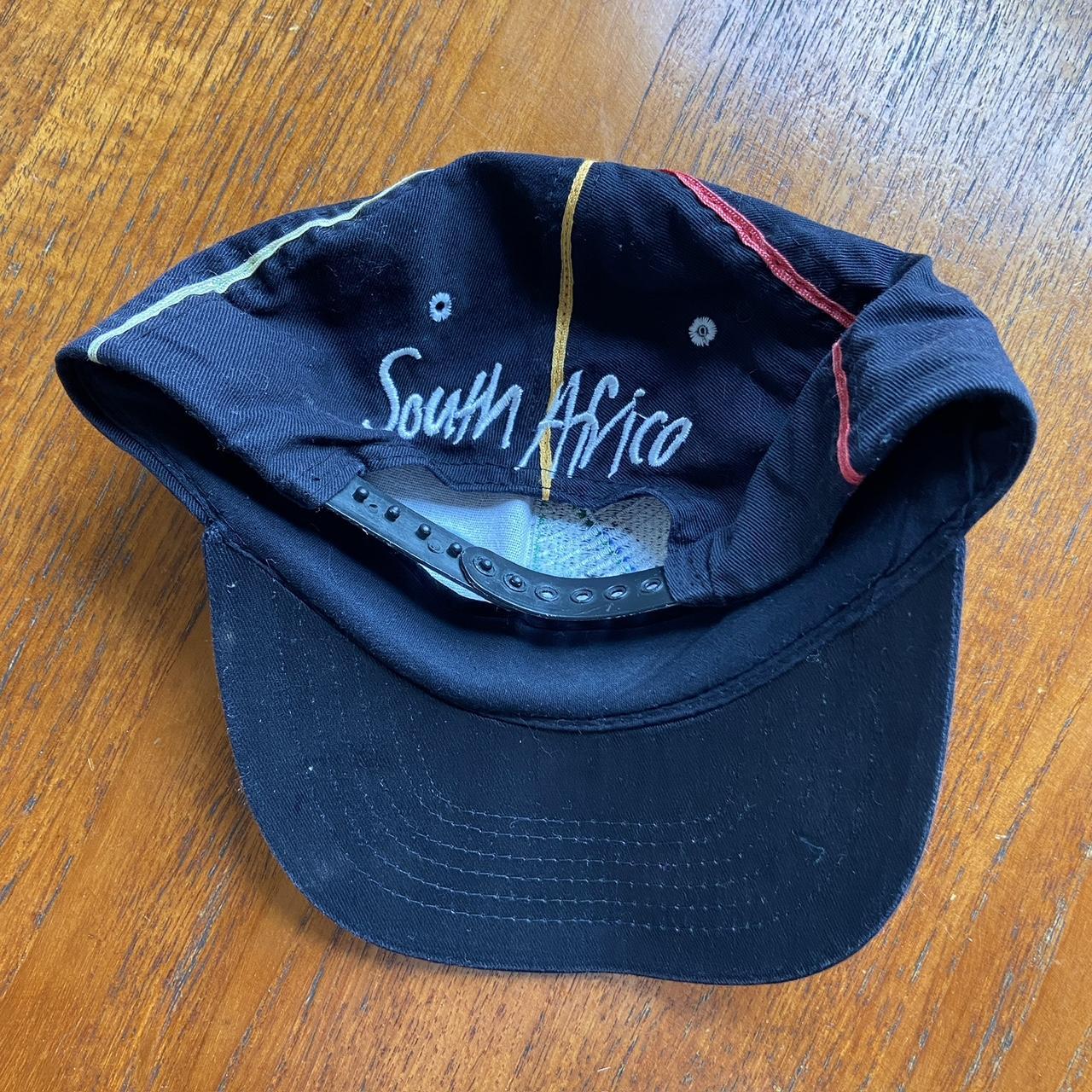 Vintage 90s Rugby World Cup 1995 South Africa rugby union promotional graphic cap