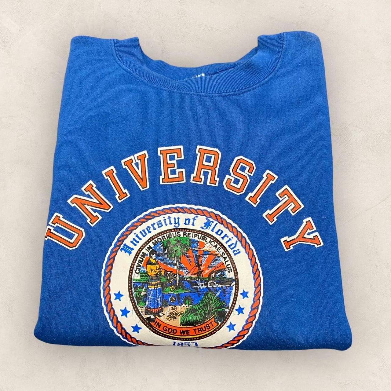 Vintage 90s USA University of Florida Gainesville varsity promotional graphic sweatshirt