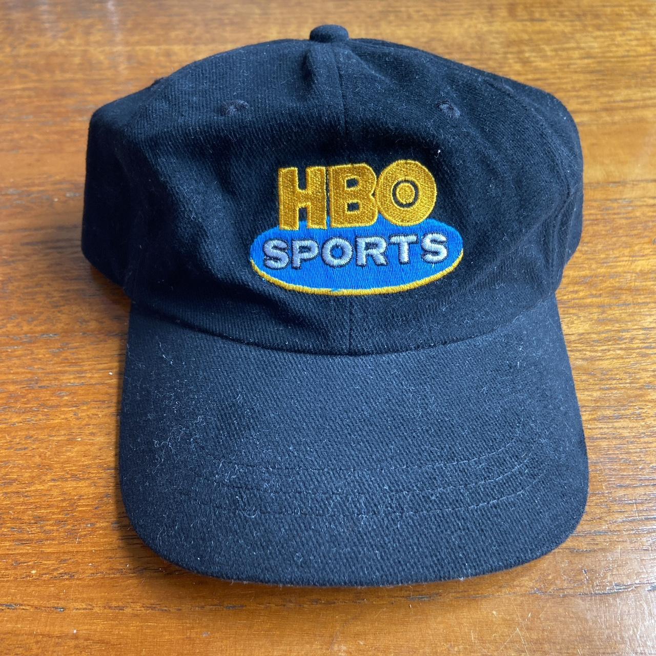 Vintage 90s USA HBO Sports news promotional graphic cap