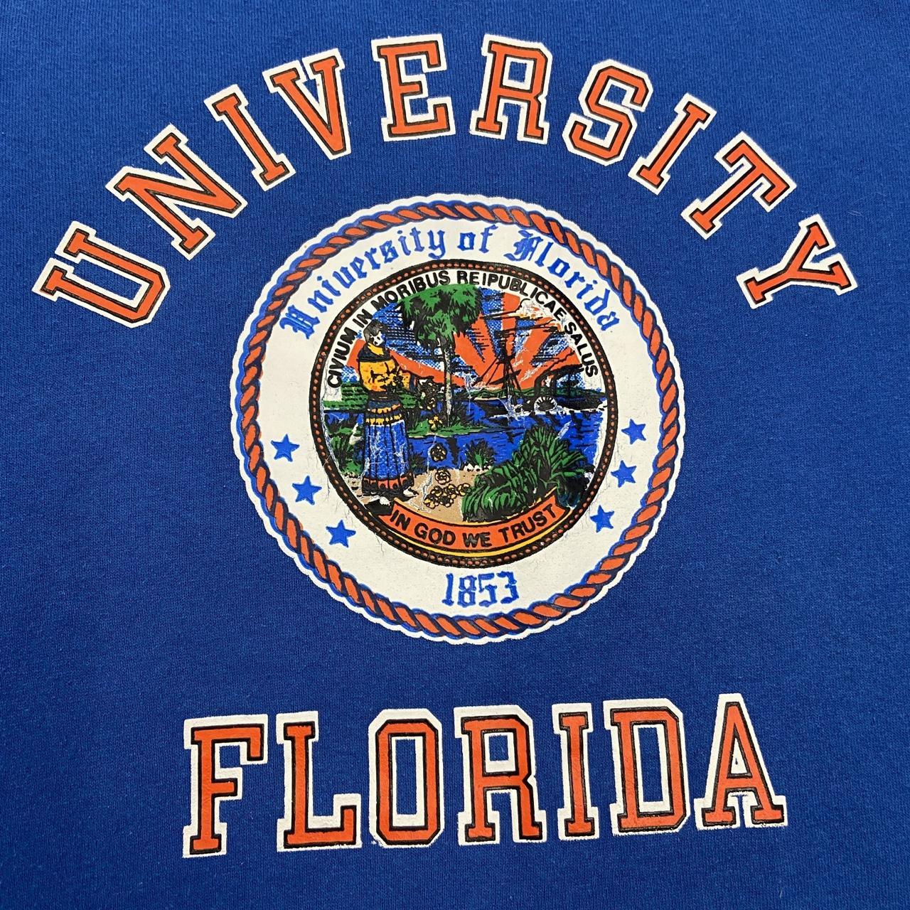 Vintage 90s USA University of Florida Gainesville varsity promotional graphic sweatshirt