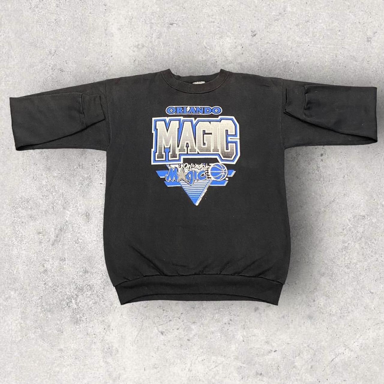 Vintage 90s USA Orlando Magic NBA basketball Florida promotional graphic sweatshirt