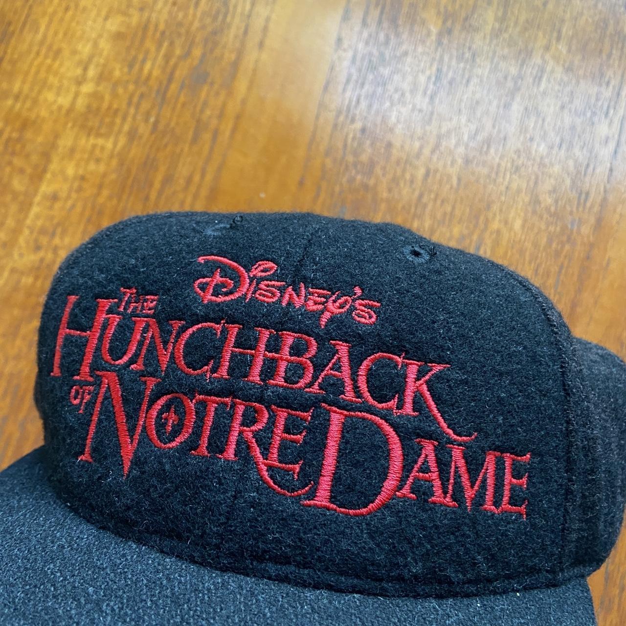 Vintage 90s USA ‘The Hunchback of Notre Dame’ film/movie memorabilia black cap