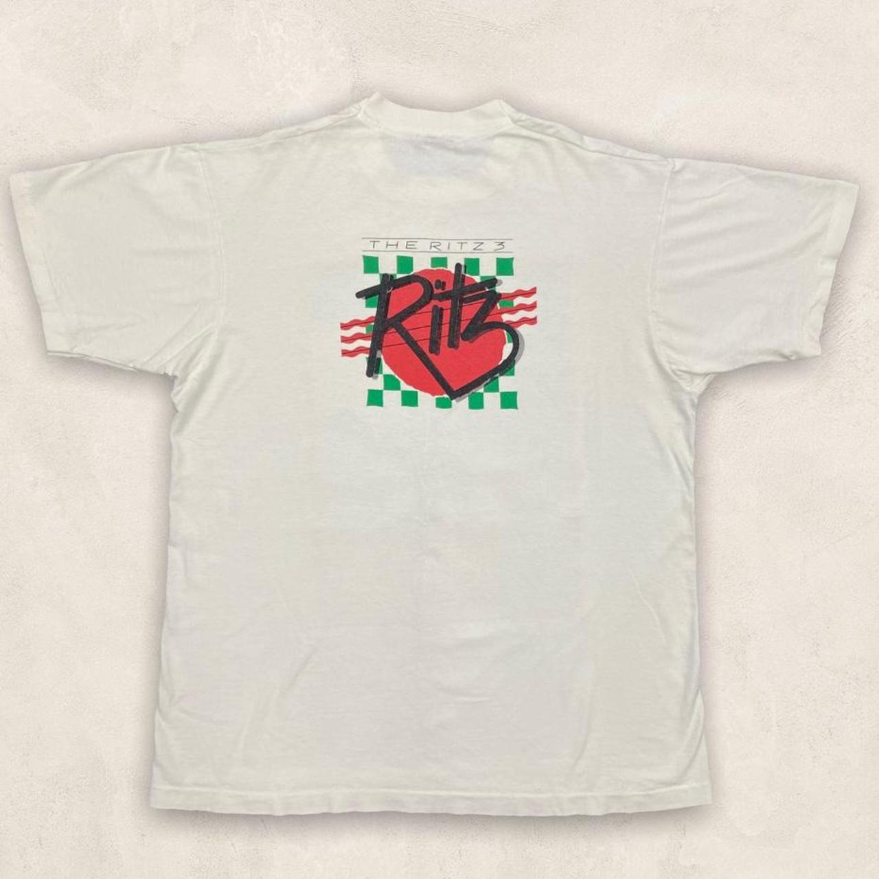 Vintage 80s Canada single stitch creative process 89 the ritz  promotional graphic t-shirt