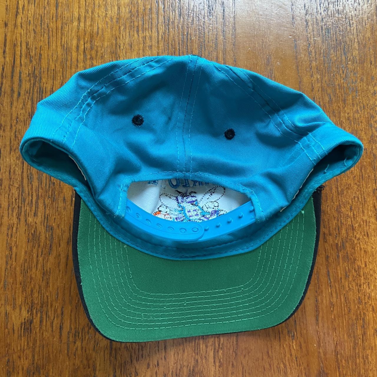 Vintage 90s USA Charlotte Hornets NBA basketball promotional embroidered graphic cap