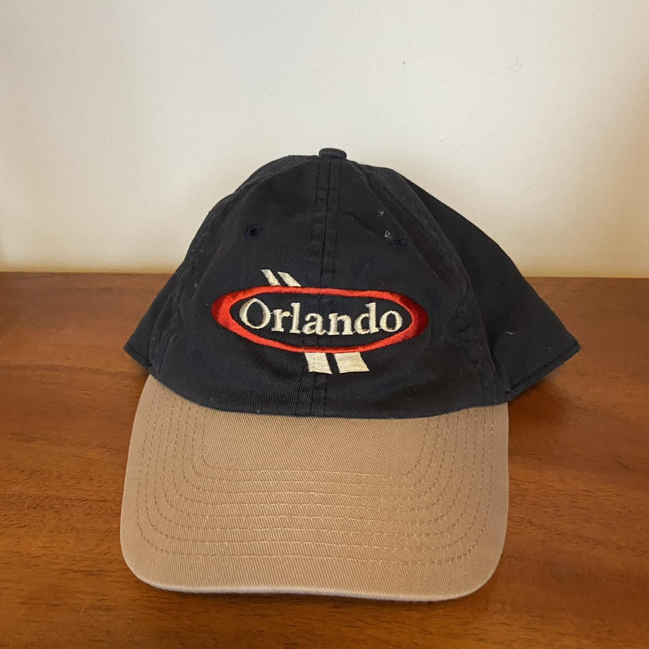 Vintage 90s USA Orlando tourist souvenir graphic cap