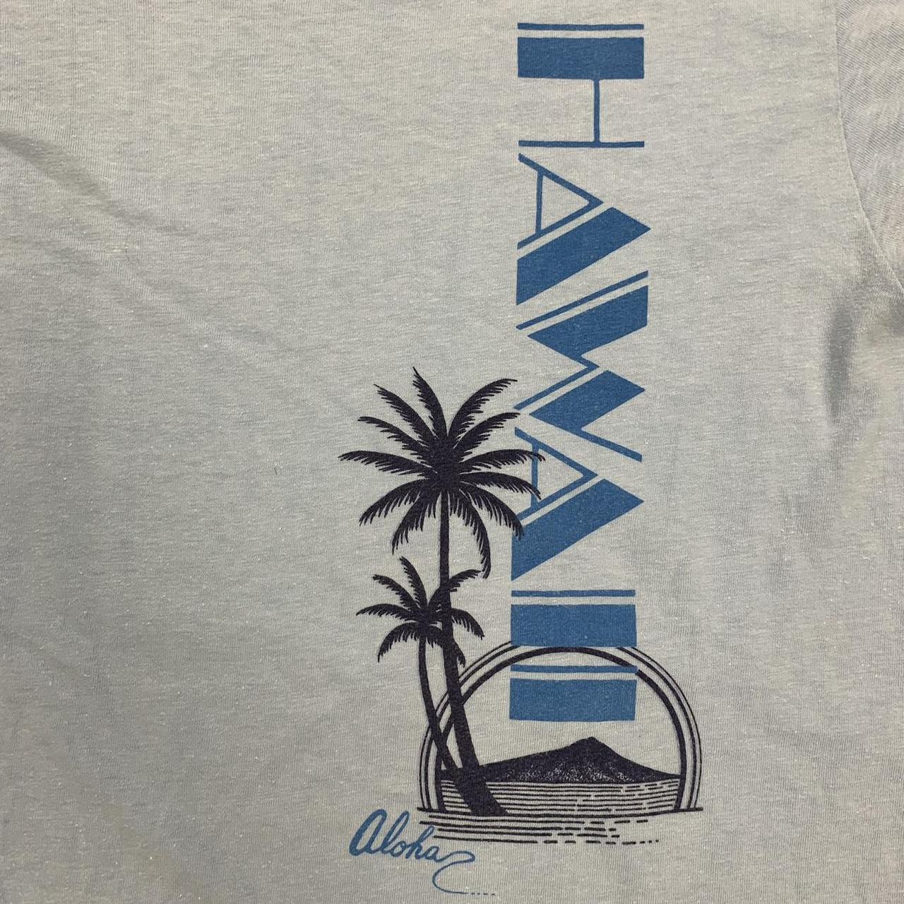 Vintage 80s USA Hawaii Aloha island tourist souvenir graphic t-shirt